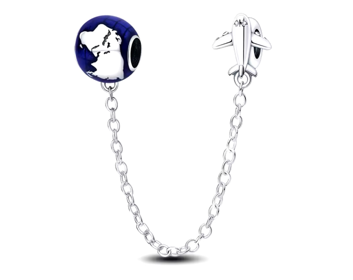 Cadena de seguridad mundo avión.