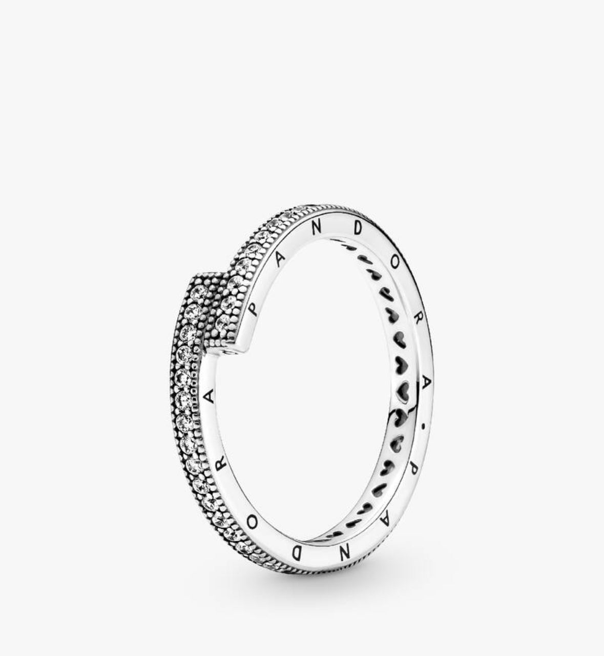 Anillo cruzado plata