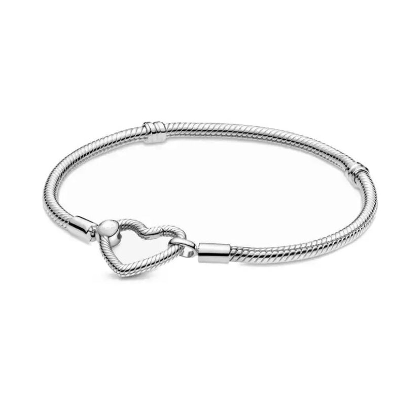 Pulsera broche corazón