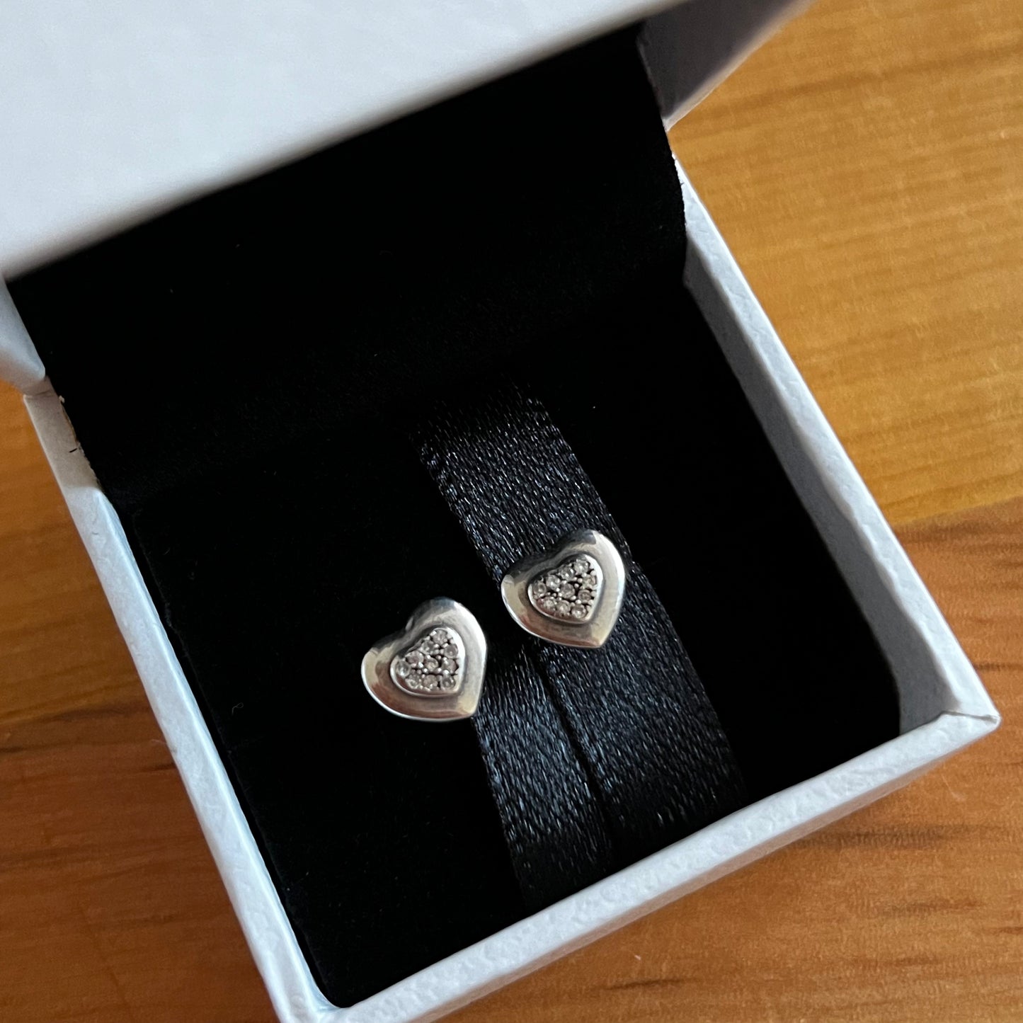 Aros corazón circones