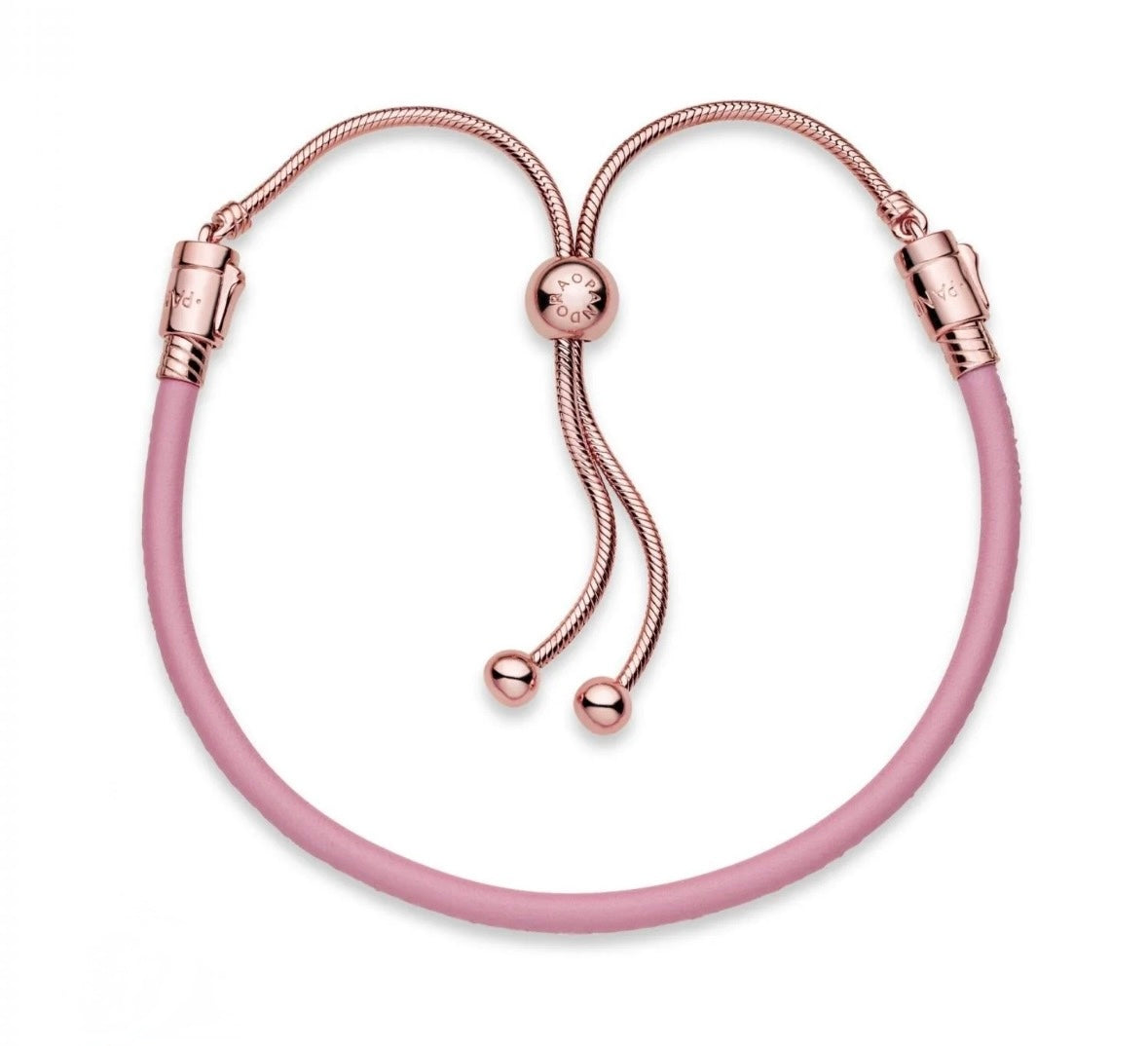 Pulsera adaptable rosa rose