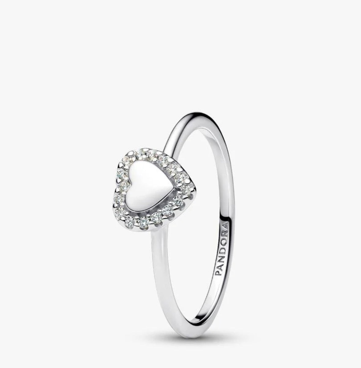Anillo corazón liso