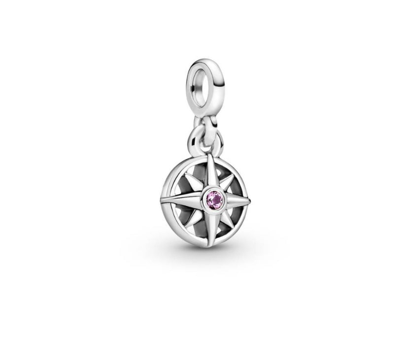 Brújula para pulsera eslabones