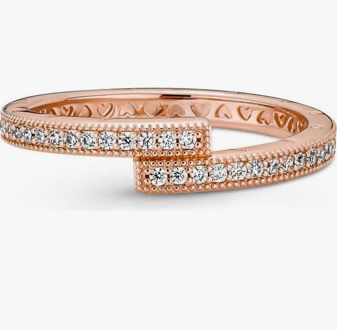 Anillo cruzado rose