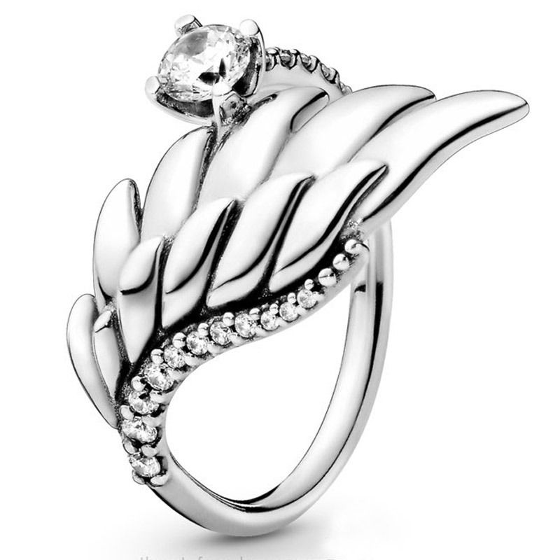 Anillo alas solitario