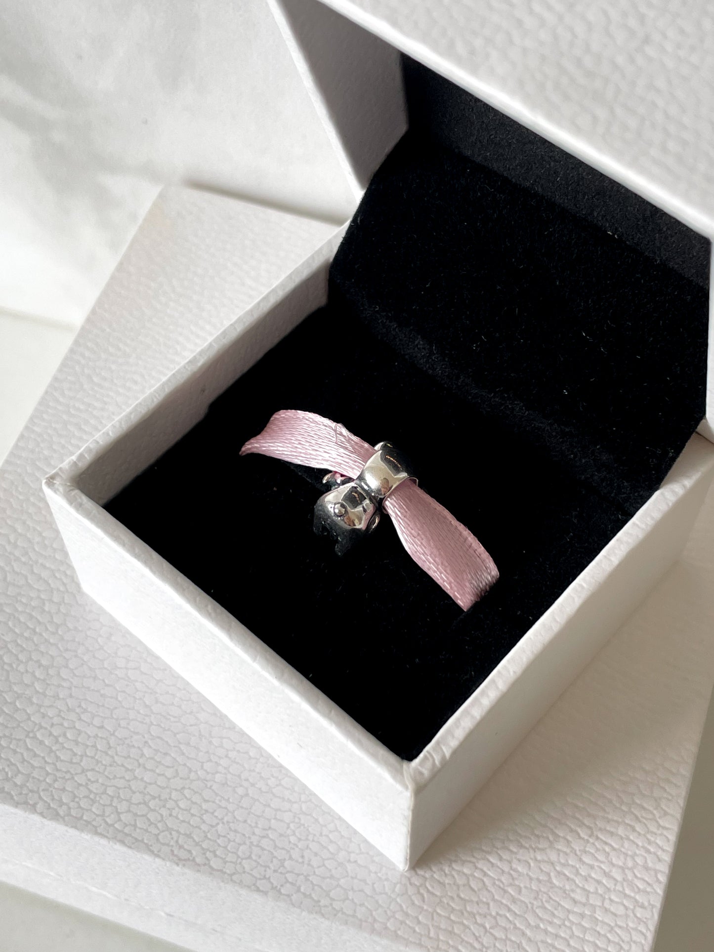 Osito corazón y rosa