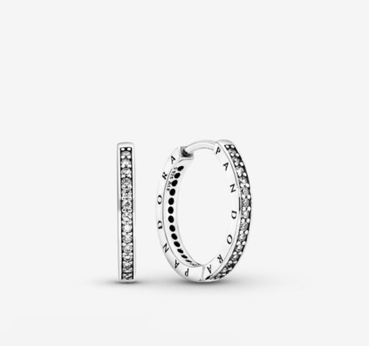Argolla circones logo plata