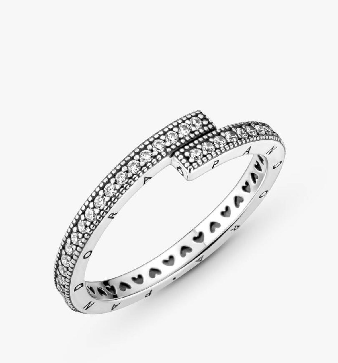 Anillo cruzado plata