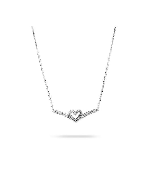 Collar destello corazón