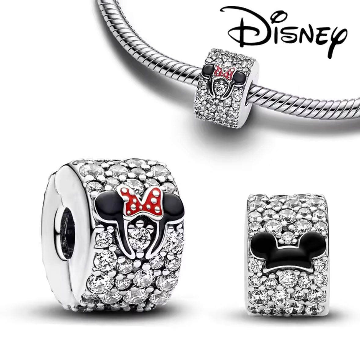 Clip brillo Mickey Minnie