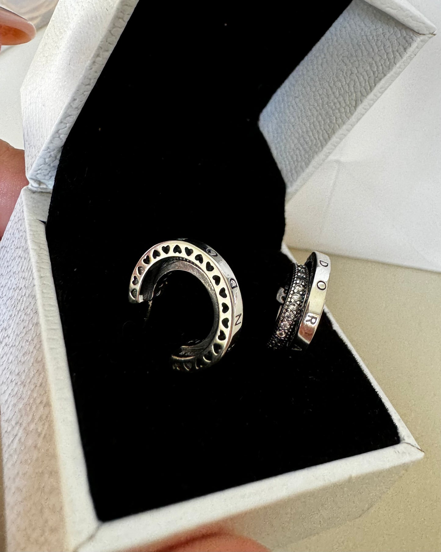 Argolla dúo Plata logo