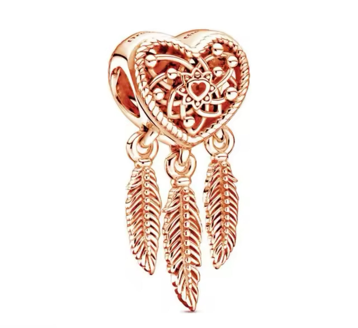Atrapasueños corazón rose