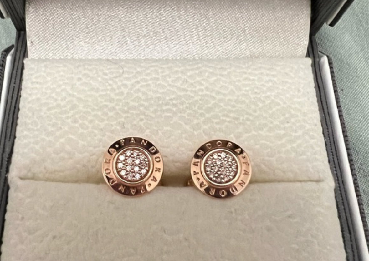 Aros brillo logo rose