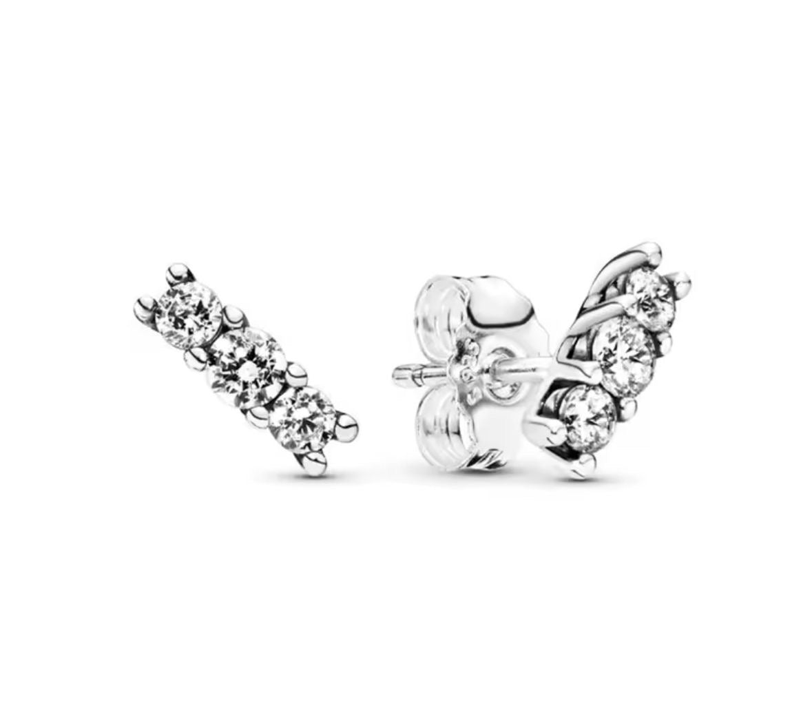 Aros trenza circones
