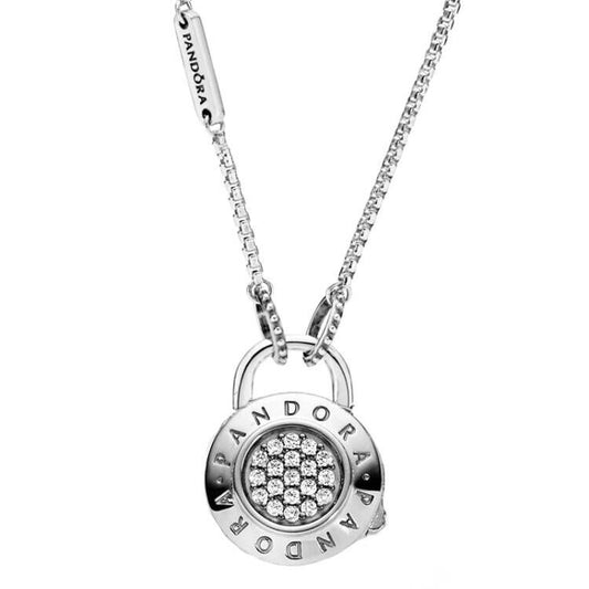 Collar candado círculo