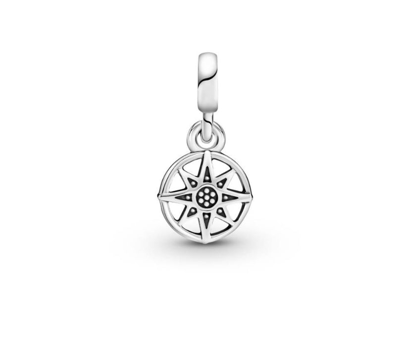 Brújula para pulsera eslabones