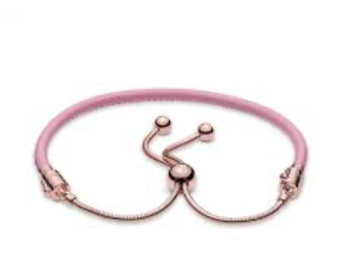 Pulsera adaptable rosa rose