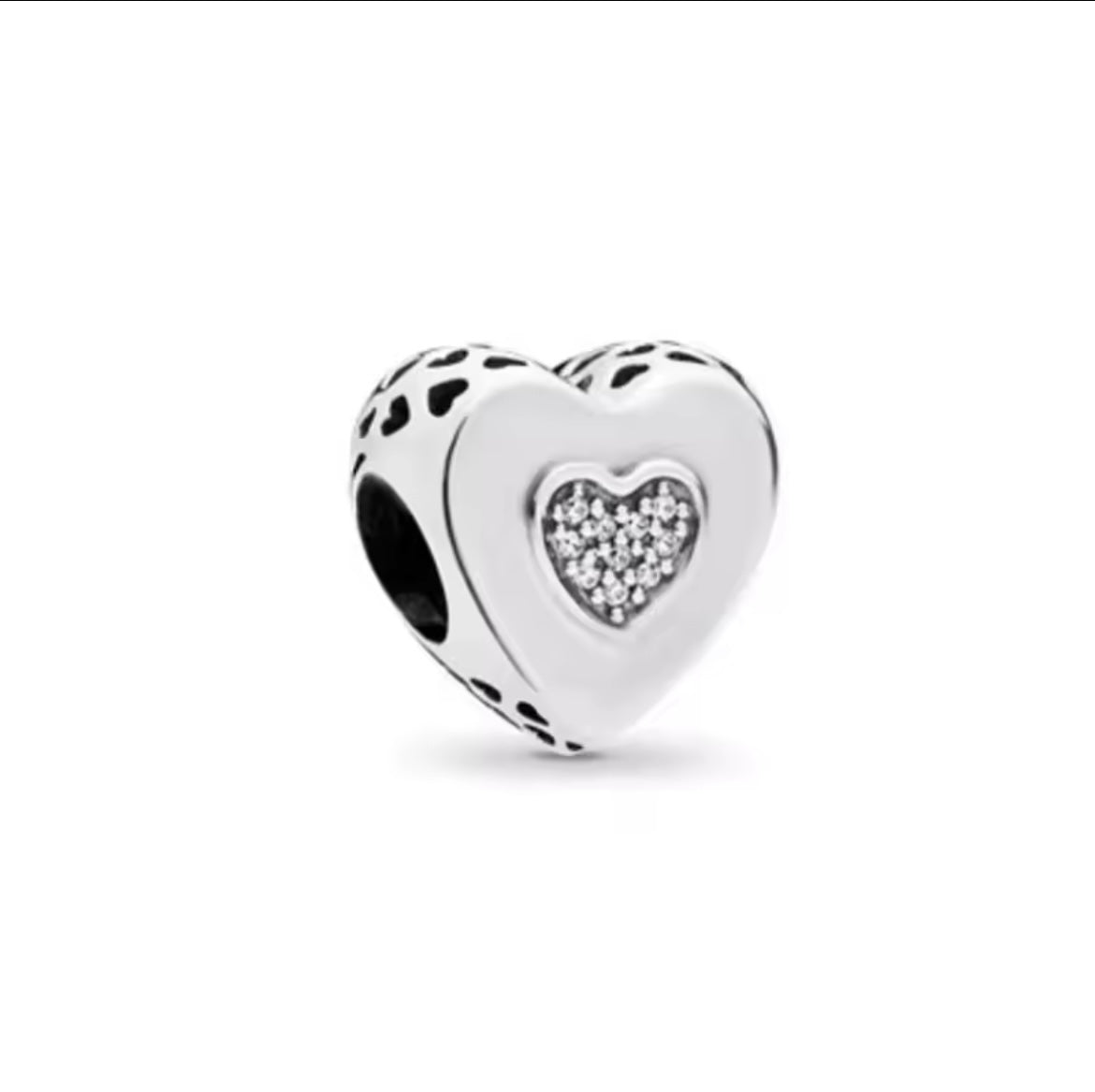 Separador corazón brillante logo