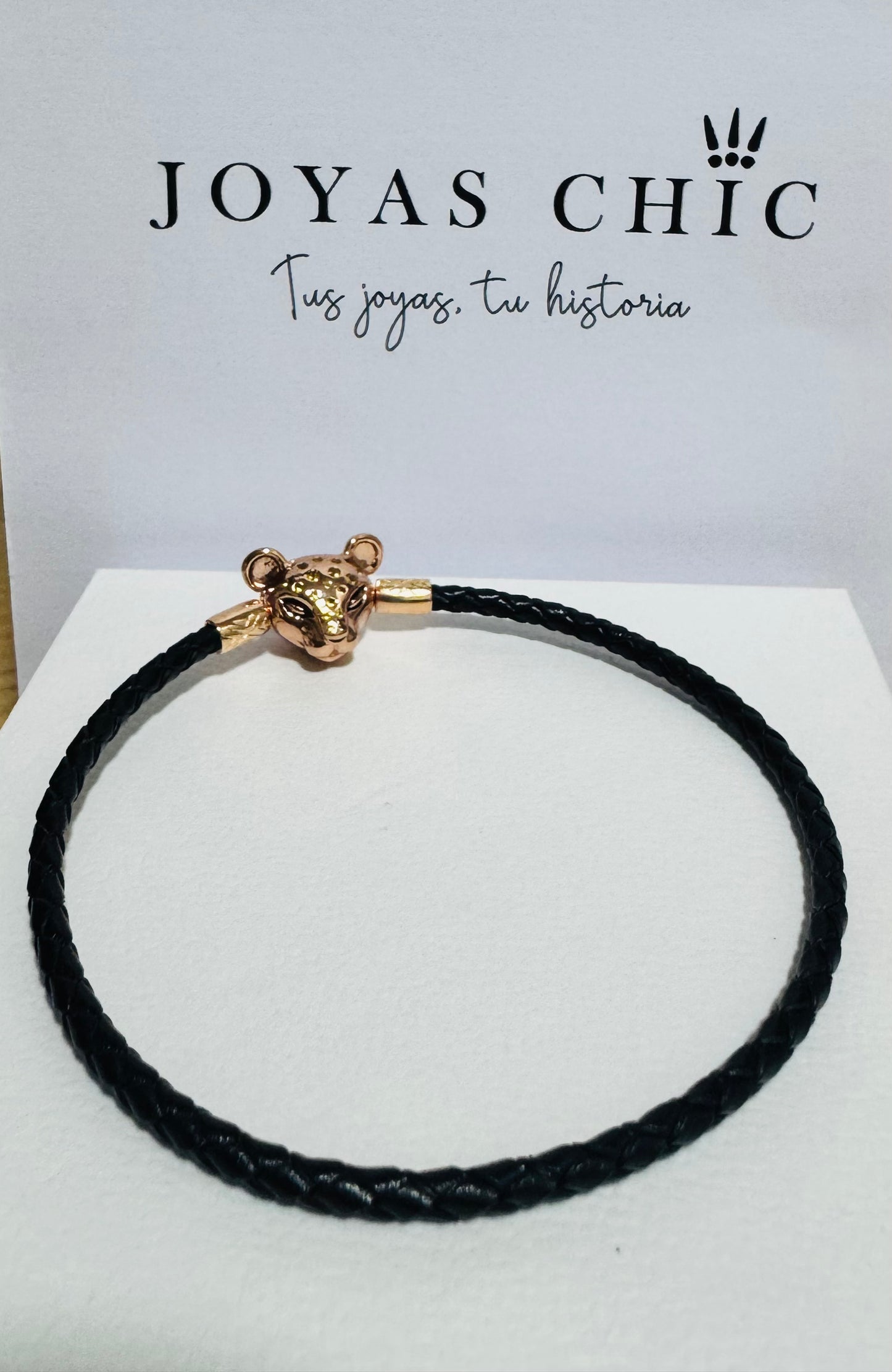 Pulsera negra pantera