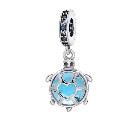 Tortuga celeste corazón