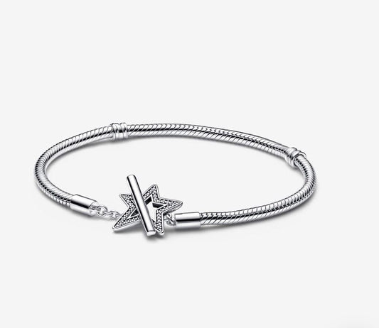 Pulsera estrella cierre palito