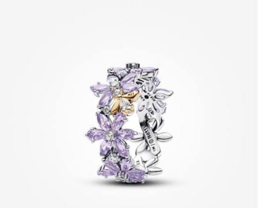 Anillo flores Bridgerton
