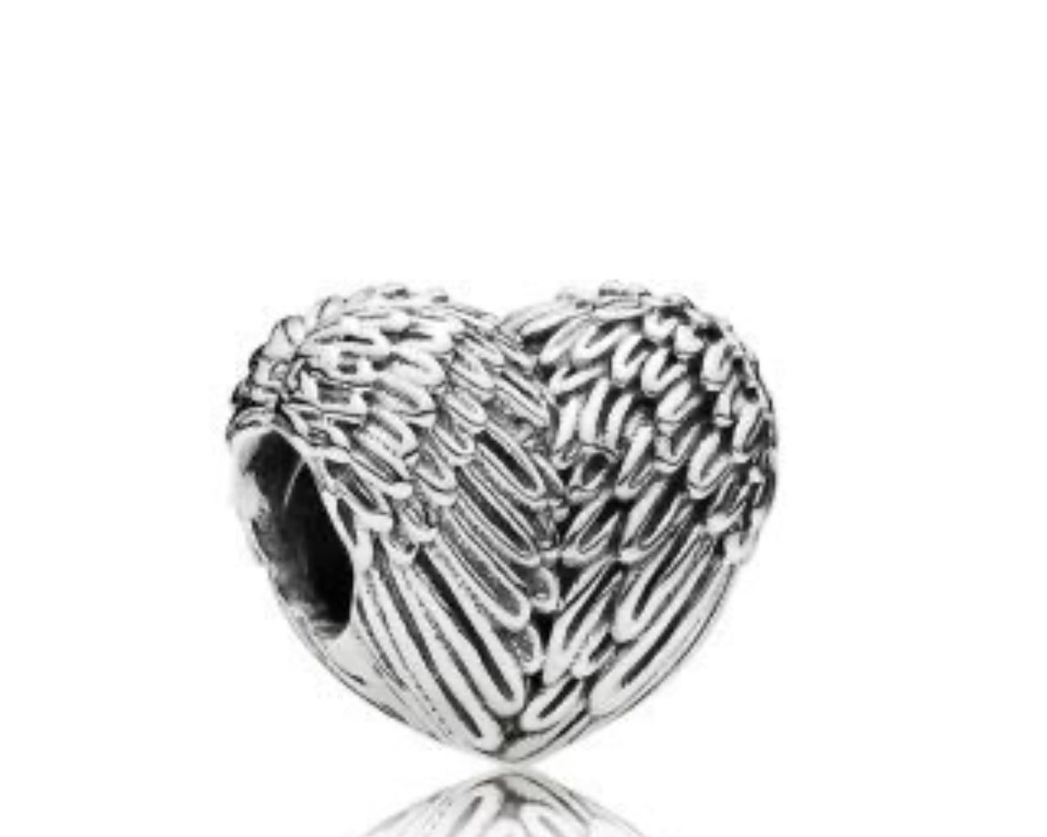 Corazón alas ángel