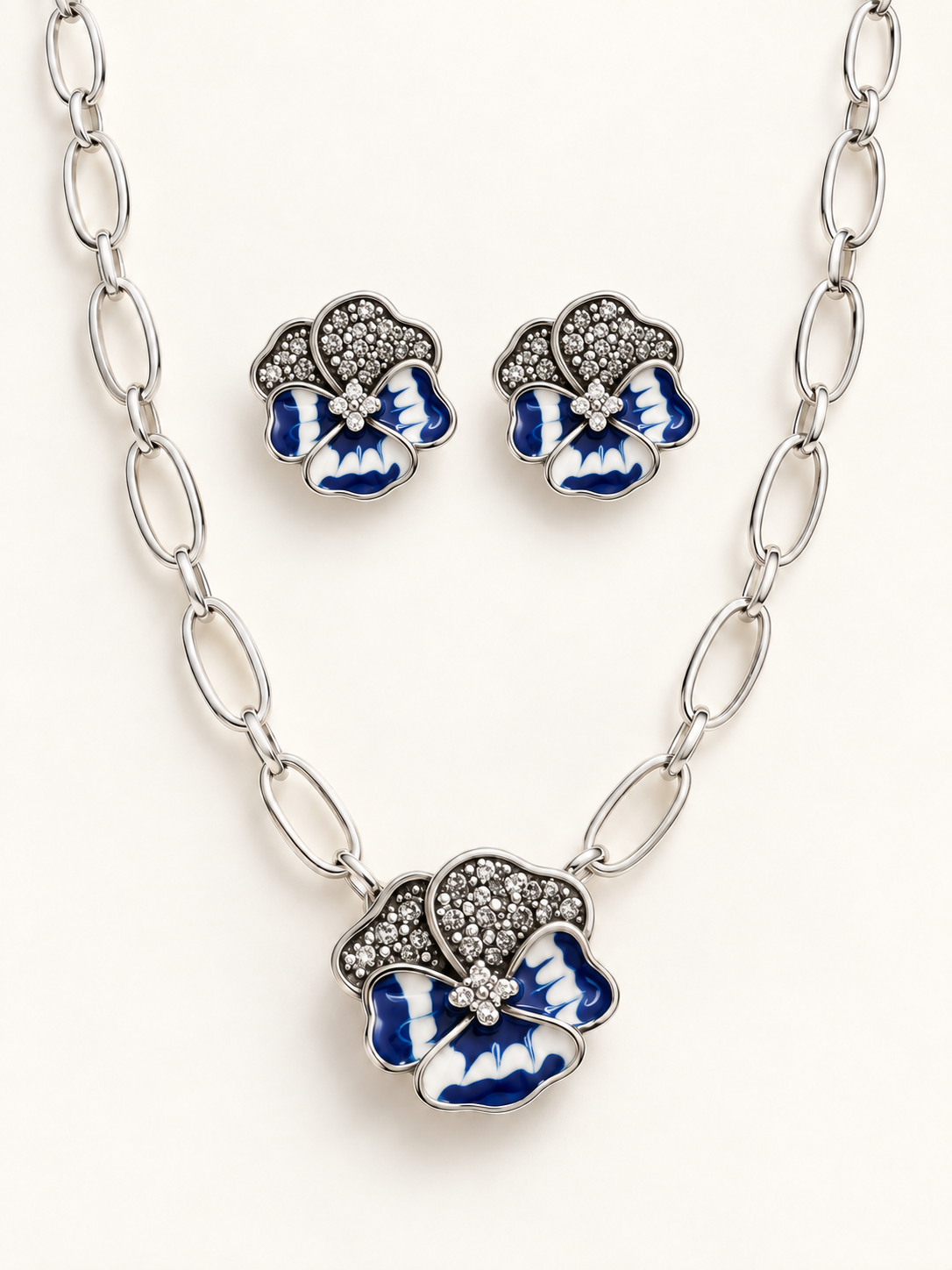 Conjunto flor circones