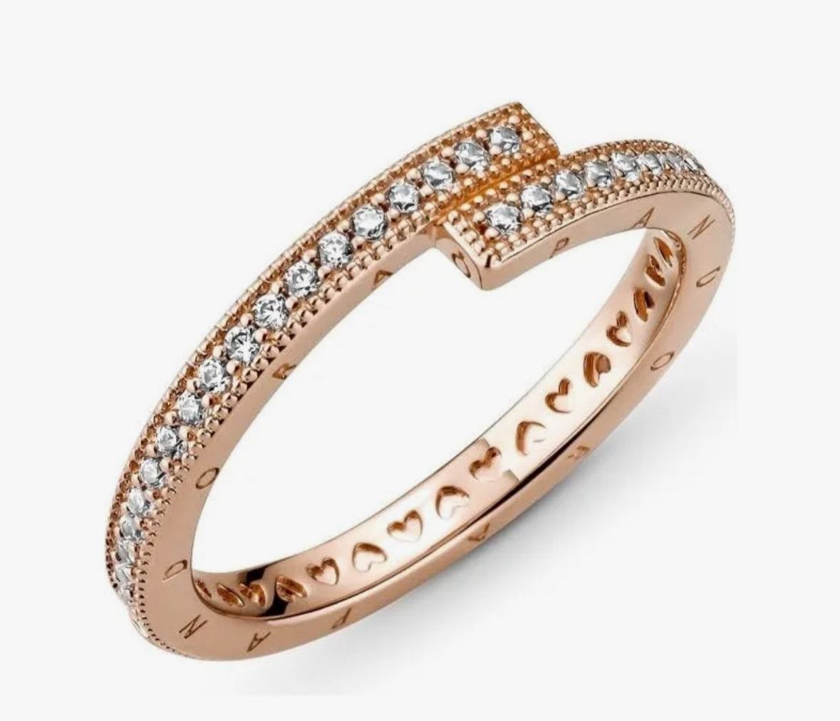 Anillo cruzado rose