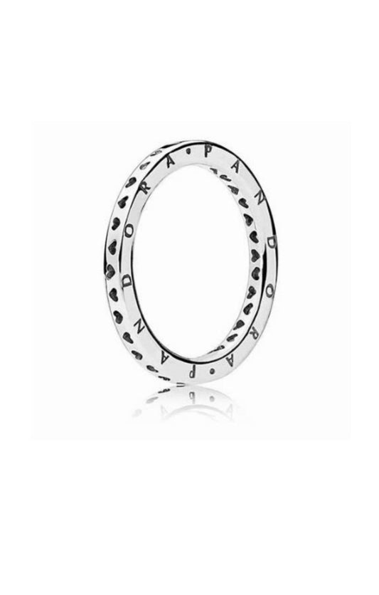Anillo corazones logo