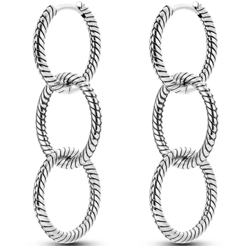 Aros tres argollas