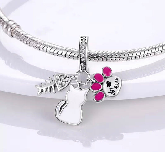 3 en 1: Gatito, pescado, patita