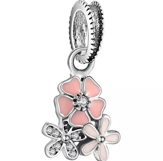 Colgante tres flores