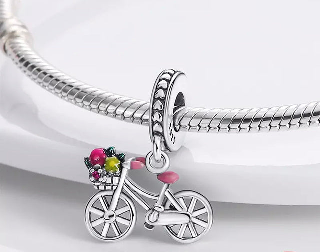 Bicicleta flores